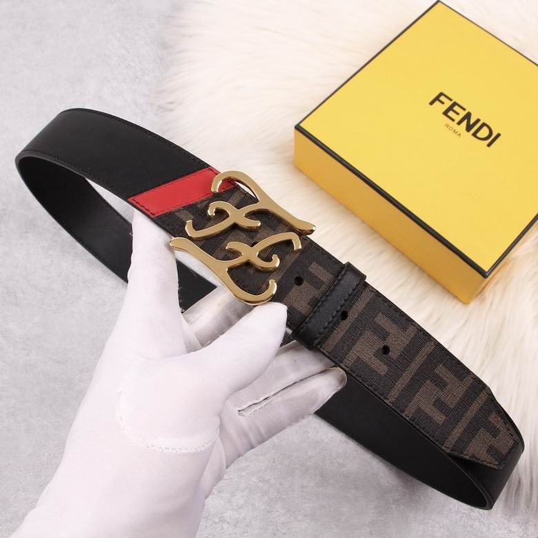 Fendi Belt 38mmX95-125cm 7D27